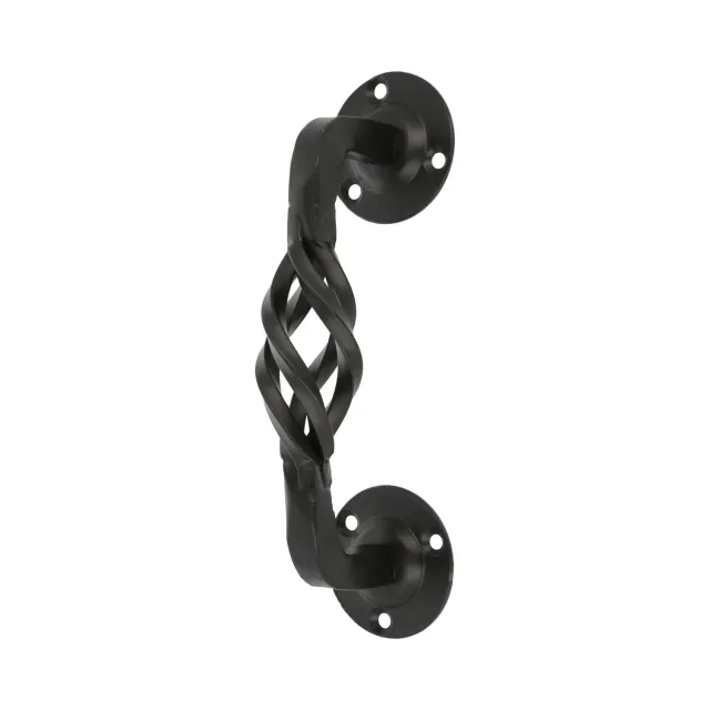 Amig 104R Maniglione 240 mm Nero Acciaio Rustico