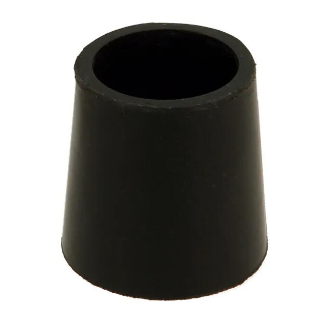 Amig 656 puntale esterno rotondo Ø25 mm gomma nera