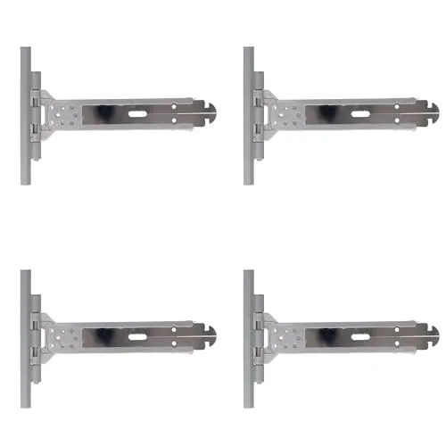 Amig staffe tapparella standard 150 mm 4 pezzi grigio