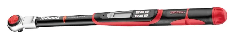 TengTools 1292D200 chiave dinamometrica digitale 20-200 Nm