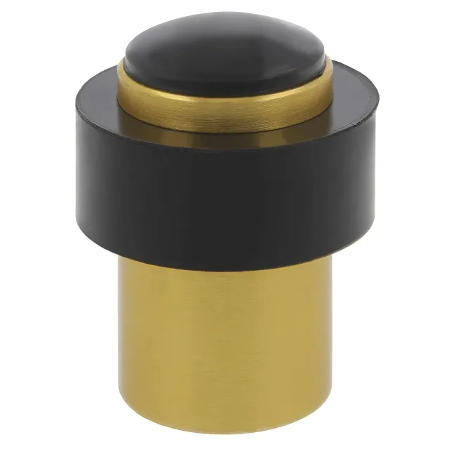 Amig 206 fermaporta pavimento alluminio oro 30x48 mm