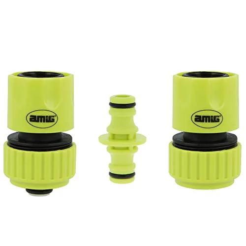 Amig Kit Raccordi Tubo 3/4" 3 Pezzi ABS Verde