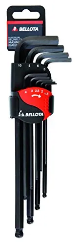 Bellota 6457-9 P chiave fissa esagonale foro passante