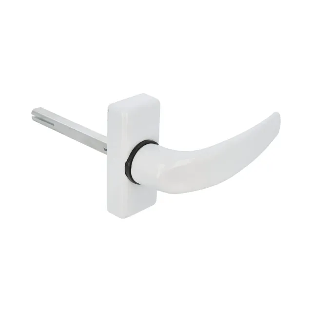 Amig Delta maniglia porta interna bianca set 121x72 mm