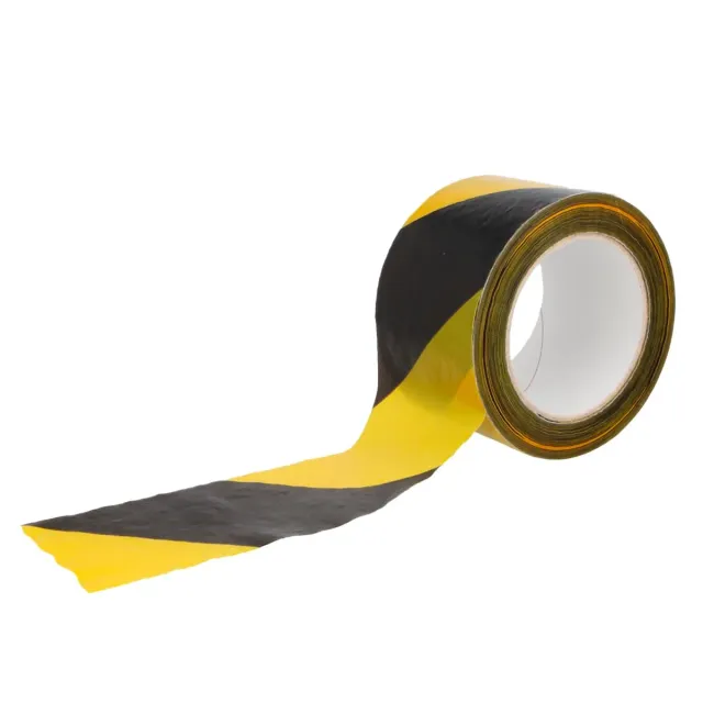 Amig nastro segnaletico PVC 70 mm x 500 m giallo-nero
