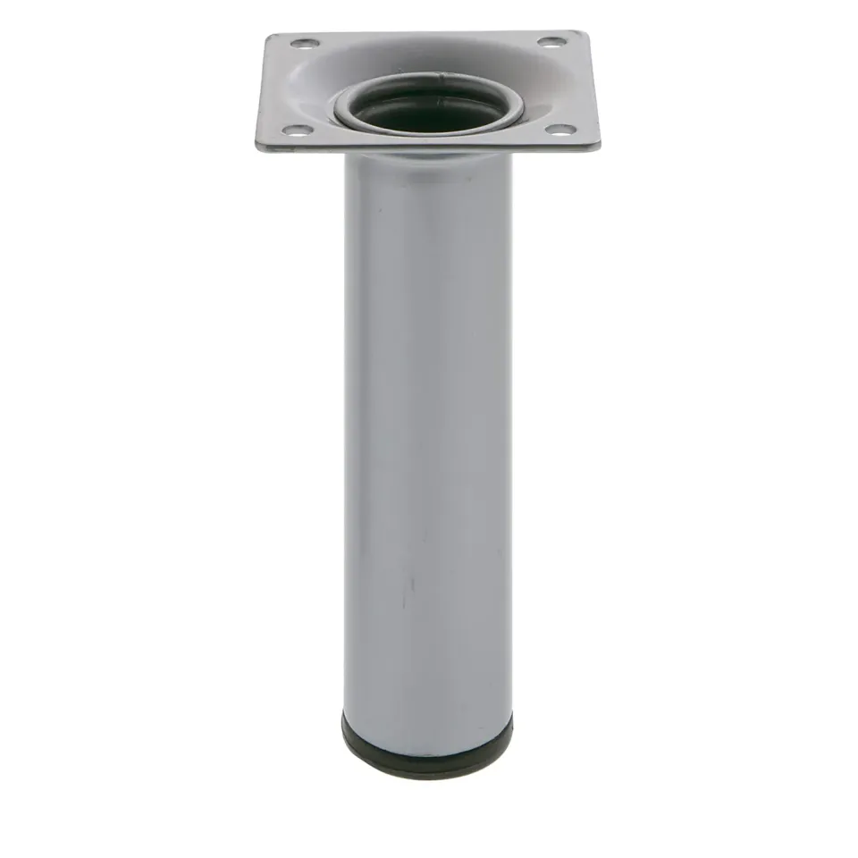 Amig gamba rotonda acciaio 30x300 mm argento con viti