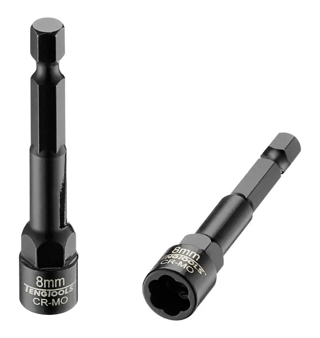 TengTools TEP65508 Estrattore Bulloni 8 mm 1/4" 65 mm Cr-Mo
