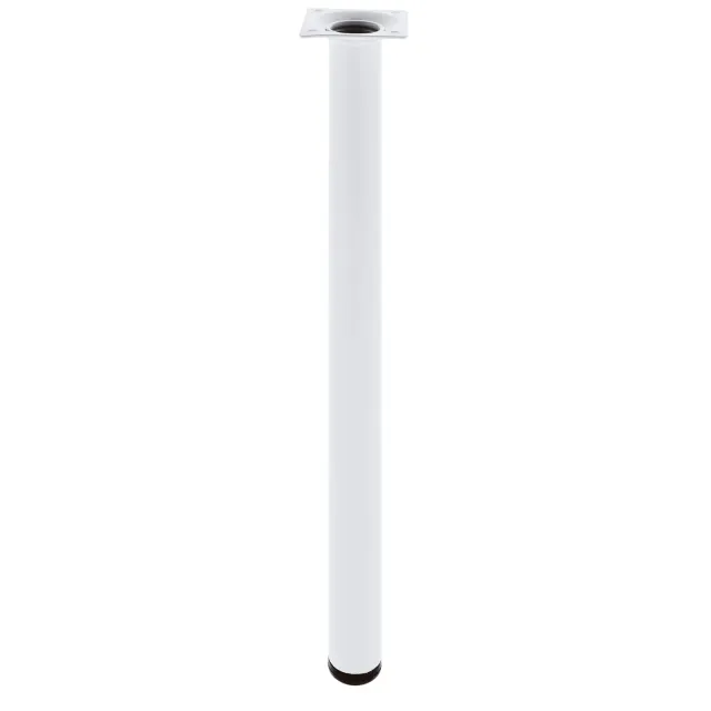 Amig gamba tavolo rotonda 30x600 mm nera