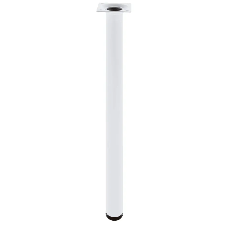 Amig gamba tavolo rotonda 30x600 mm nera