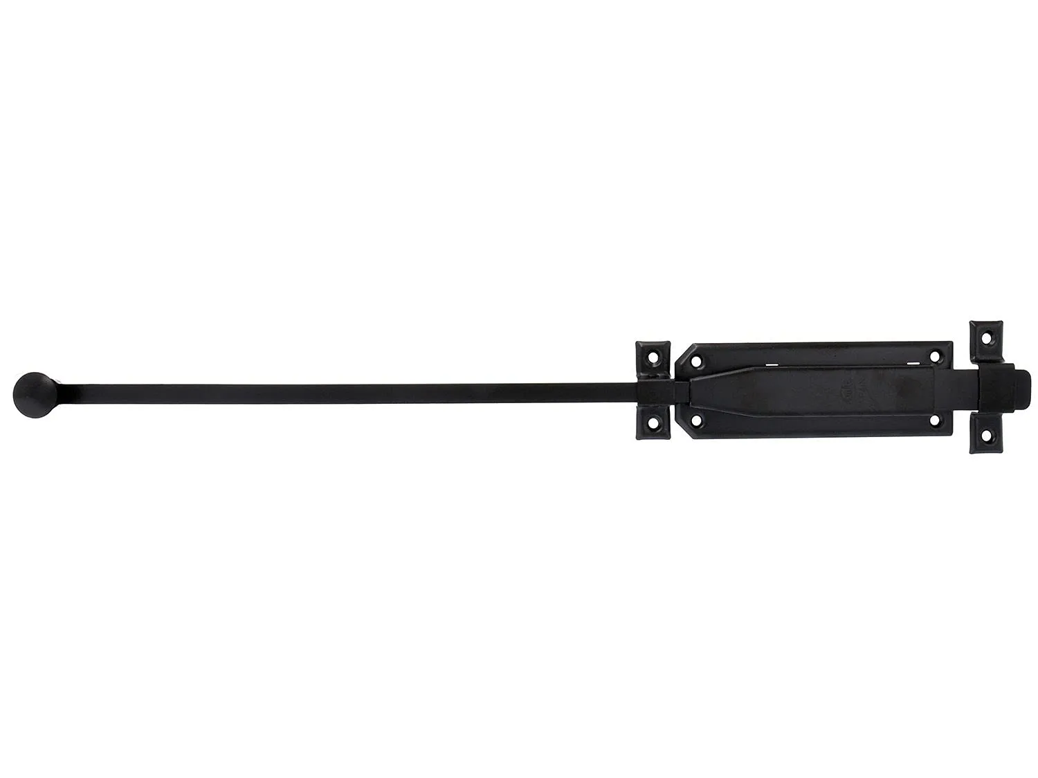 Amig 310 chiavistello 150 mm nero opaco porte cancelli