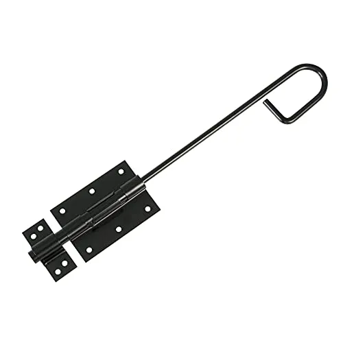 Amig 421 perno per porte nero 350 mm acciaio