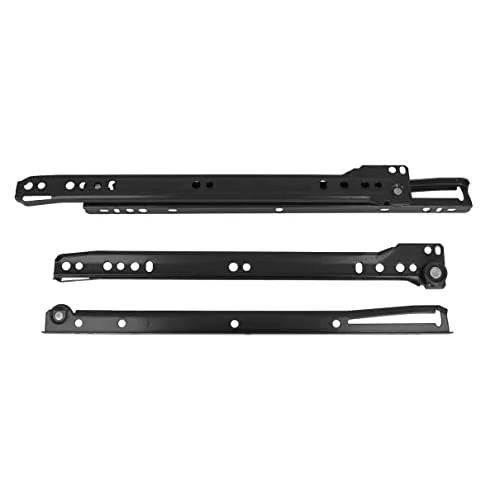 Amig guide scorrevoli cassetti 600x37 mm nere 2 pezzi 18 kg