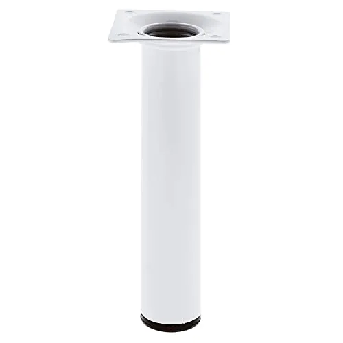 Amig gamba rotonda argento 100x30 mm mobili acciaio