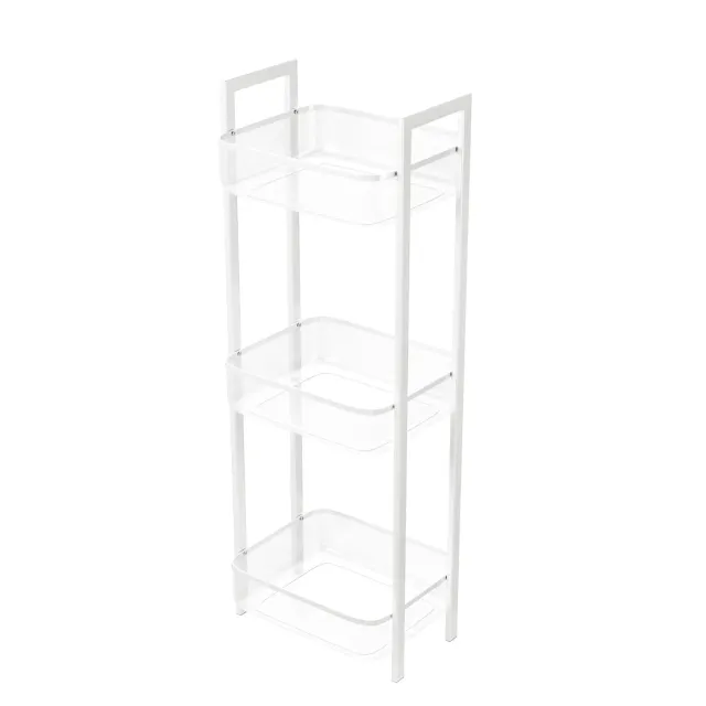 Amig Mobile Organizzatore 3 Cesti 33x25x85 cm Bianco
