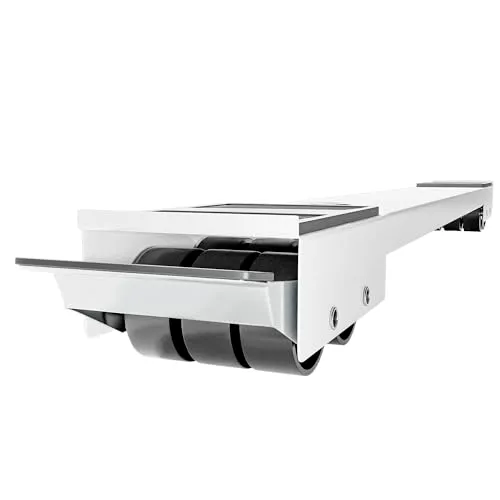Amig Base Lavatrice Acciaio 125 kg 44-70 cm Set 2 Pz Bianche