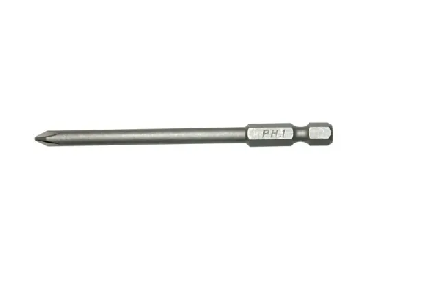 TengTools Bit PH1 89mm 1/4" Inserto Lungo Singolo