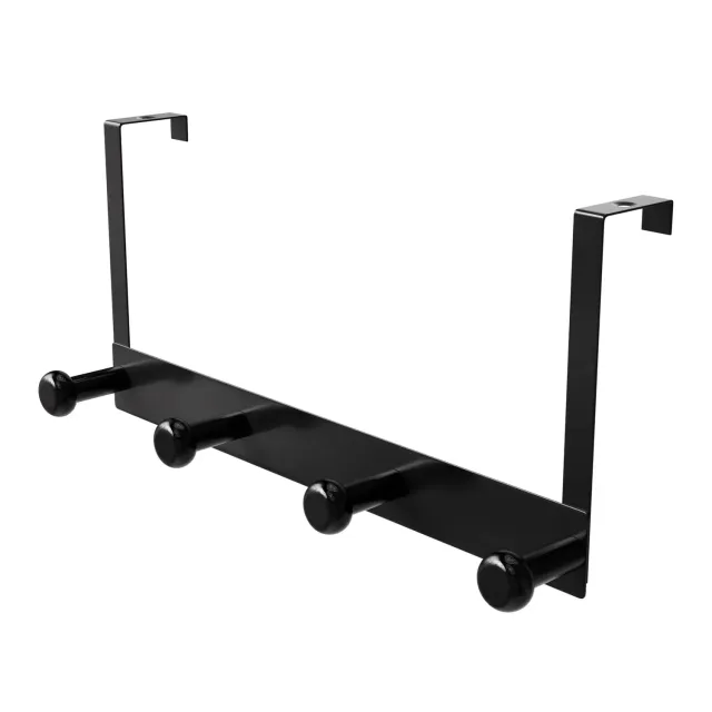 Amig CP45 Appendino Porta Nero Acciaio Legno 350 mm