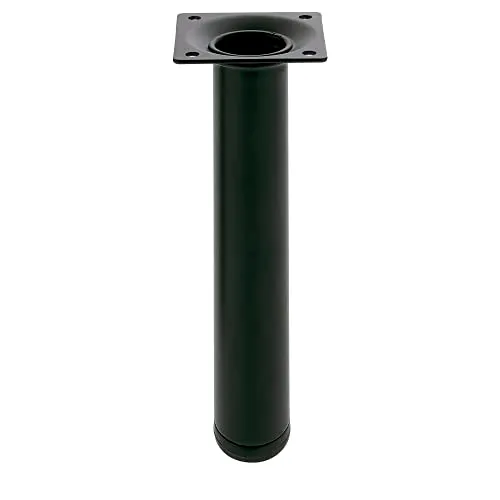Amig Gamba Rotonda 30x400 mm Acciaio Bianca con Viti