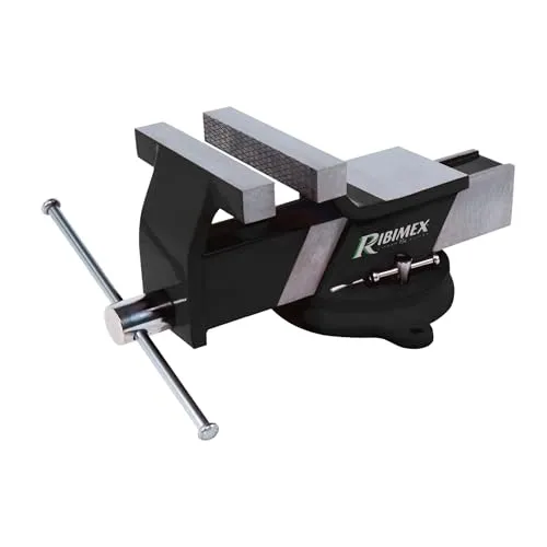 Ribimex PRETAU125/A morsa da banco 125 mm acciaio