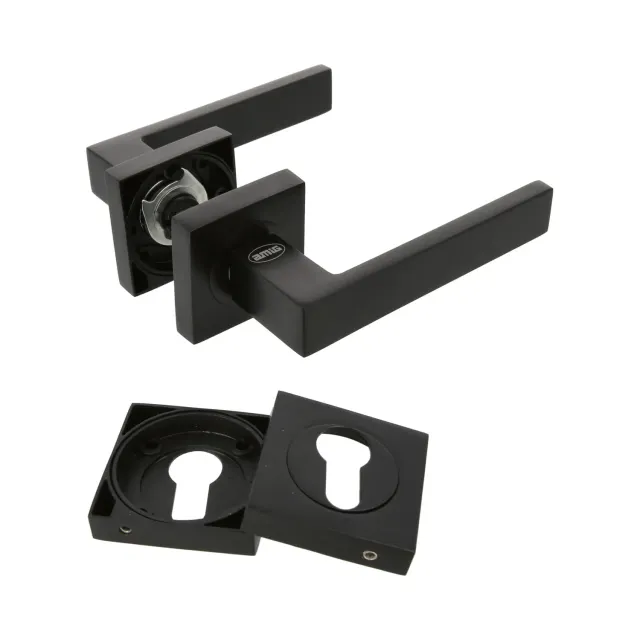 Amig Cadice Maniglia Porta 52x124 mm Nero Opaco