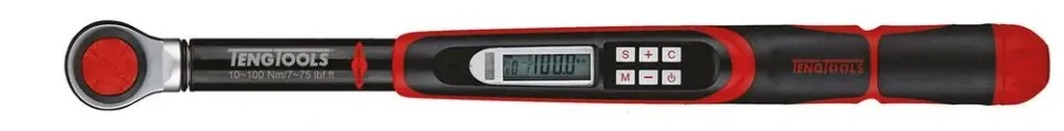 TengTools 3892D100 Chiave Dinamometrica Digitale 10-100 Nm