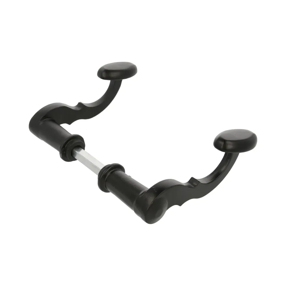 Amig 101SP maniglie cancello nero forgiato set 2 pezzi