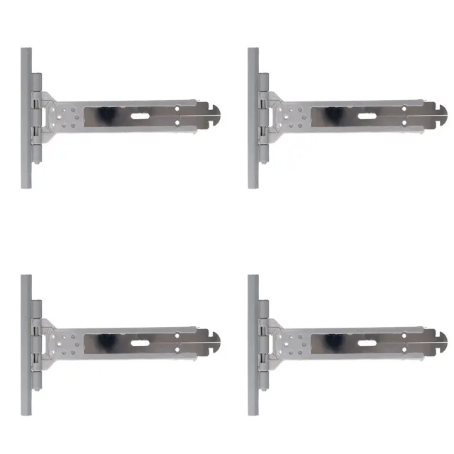 Amig staffe tapparella standard 150 mm 4 pezzi grigio