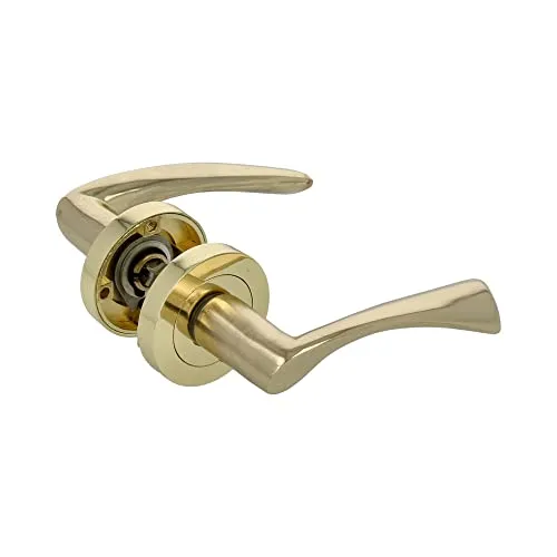 Amig maniglia porta rosetta oro set 2 pezzi