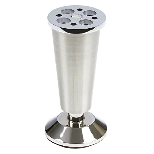 Amig Pata 8 piedino mobile 100 mm nichel spazzolato
