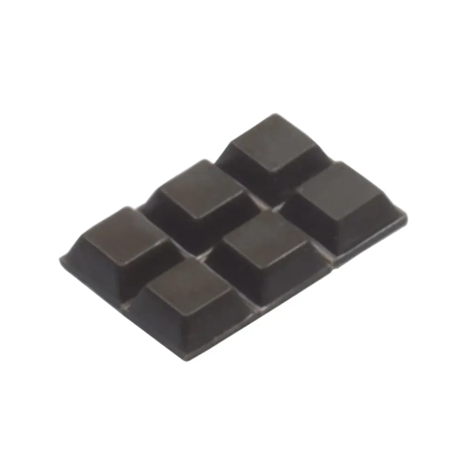 Amig paracolpi adesivi PVC marroni 12x12 mm
