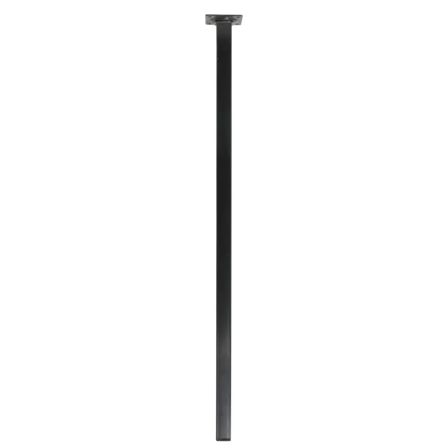 Amig Pata 3 21739 gamba per tavolo nera 25x25x600 mm
