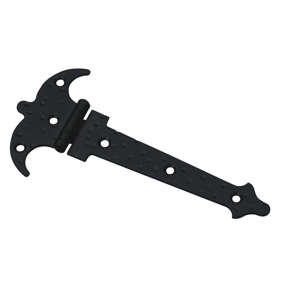 Amig 551 cerniera a 2 pale nera 120x73 mm acciaio forgiato
