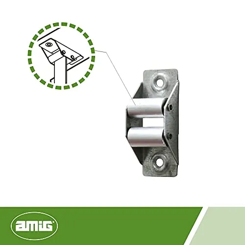 Amig guida tapparella acciaio rulli alluminio 22 mm
