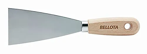 Bellota spatola acciaio carbonio 80 mm manico legno