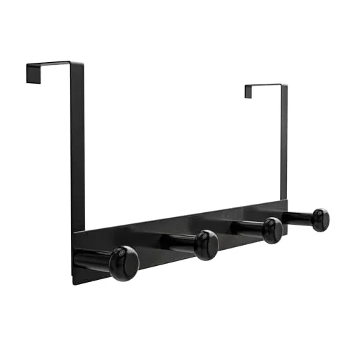 Amig CP45 Appendino Porta Nero Acciaio Legno 350 mm