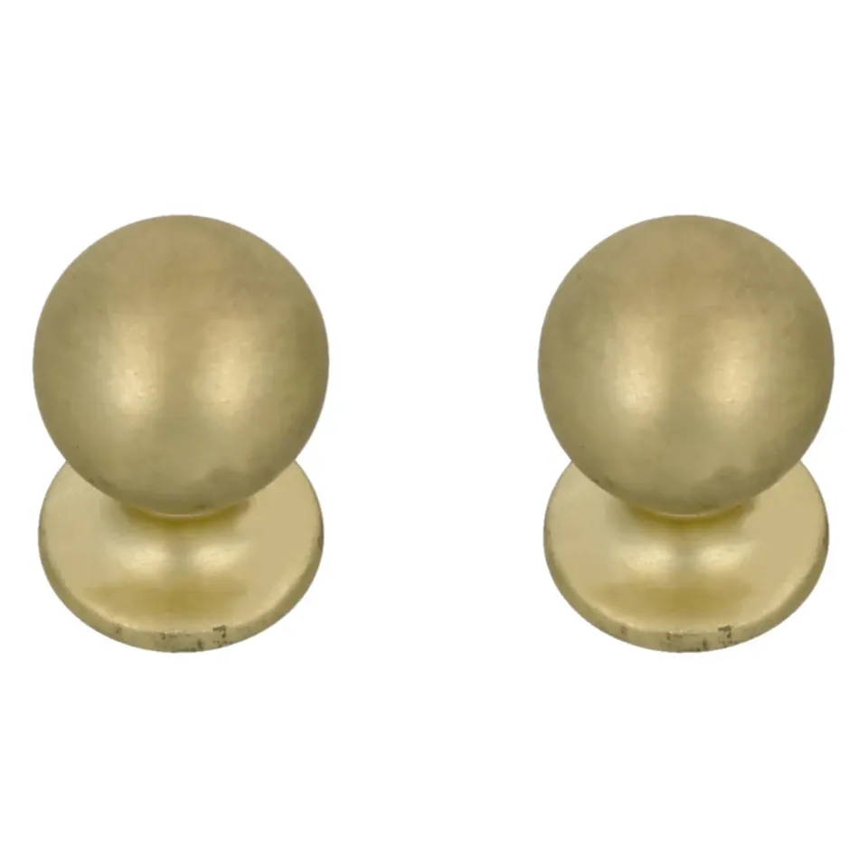 Amig Mod. 812 pomelli mobili D21 mm oro spazzolato 2 pezzi
