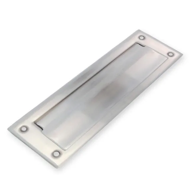 Amig Mod.1 bocchetta lettere acciaio inox argento 254 mm