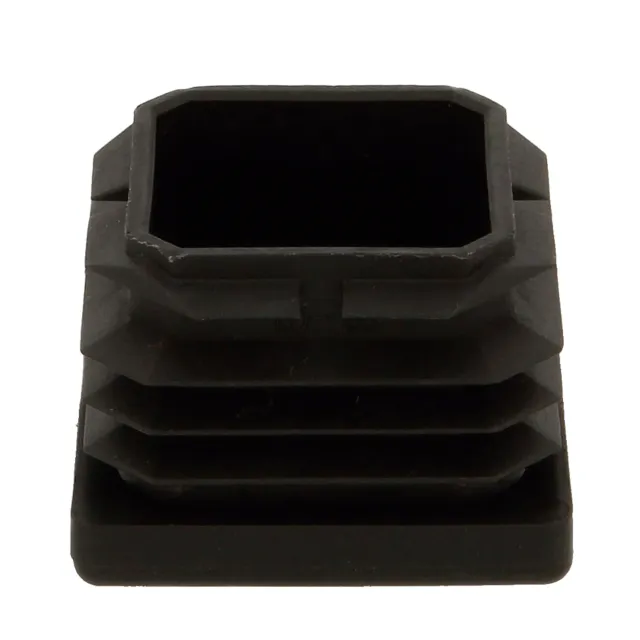 Amig 661 contera quadrata 30x30 mm polietilene nero
