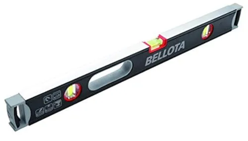 Bellota 50107M-120 livella tubolare magnetica extra profilo largo