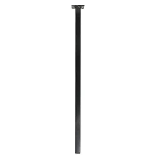 Amig Pata 3 21739 gamba per tavolo nera 25x25x600 mm