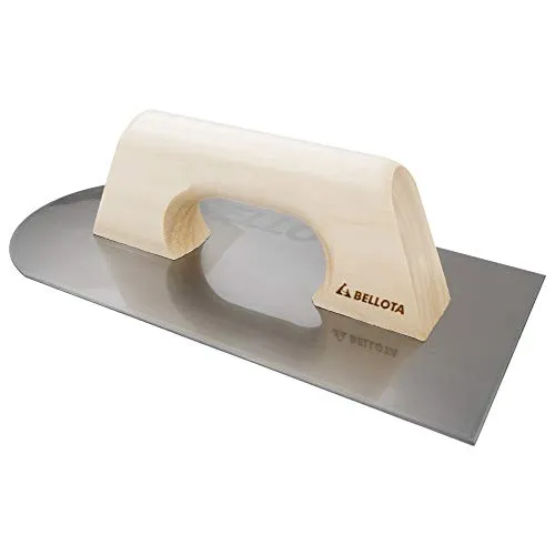 Bellota Frattazzo rotondo manico legno 300x150 mm