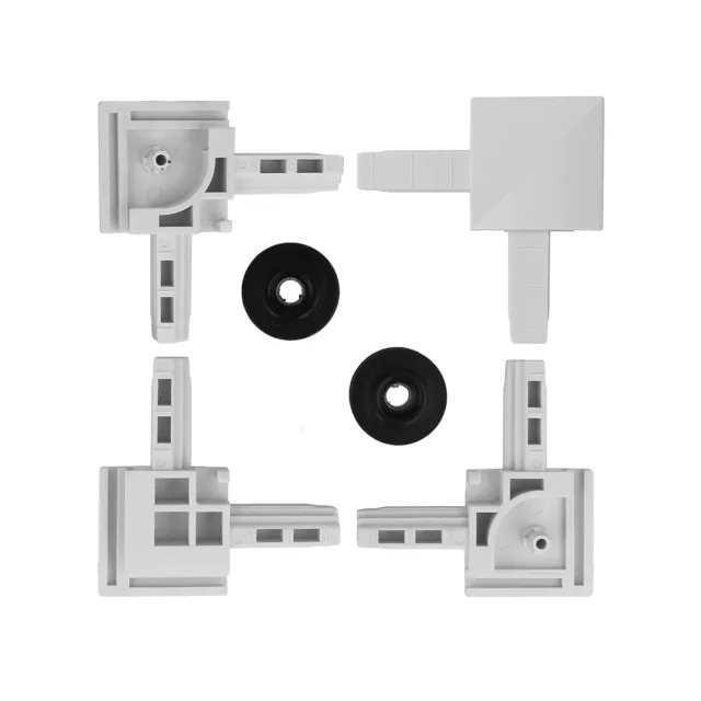 Amig MC01 kit ricambi zanzariera scorrevole nylon bianco