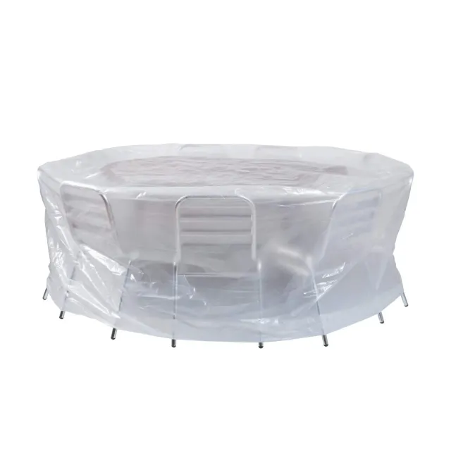 Ribiland Ribimex Eco Platinium copertura tavolo rotondo Ø200x80 cm