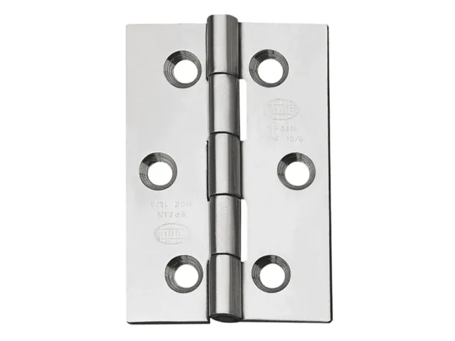Amig 2002 Cerniera 70x50 mm Inox con Fascette