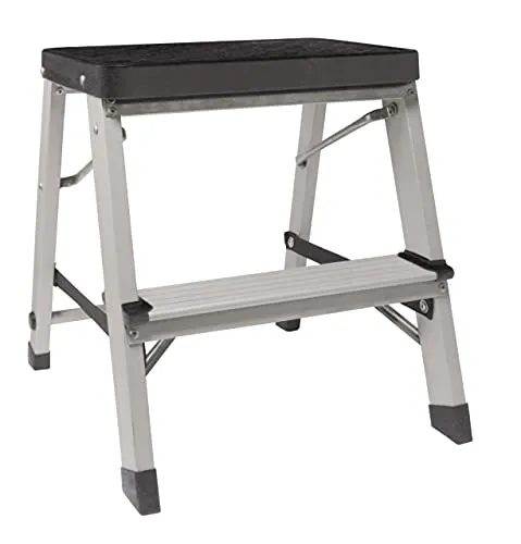 Amig 19503 sgabello alluminio 45 cm 2 gradini 120 kg