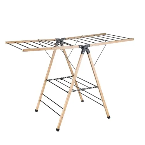 Amig Aeria NaturDry stendibiancheria nero bambu 13 m