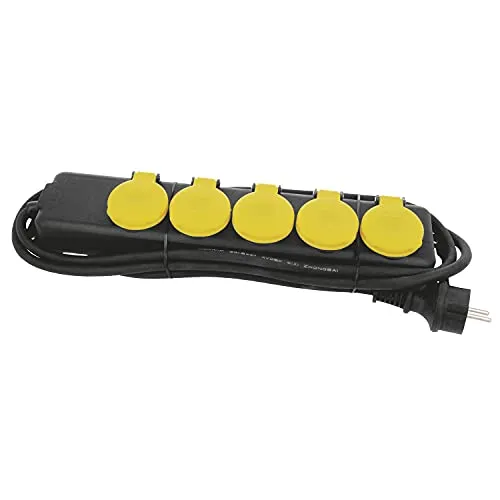 Amig Mod. 3305 ciabatta 5 prese IP44 cavo 2 m