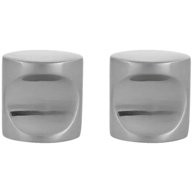 Amig 816 pomello mobile nichel spazzolato 20 mm 2 pz