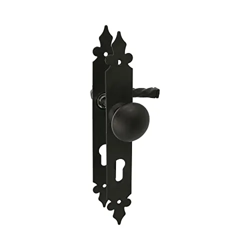 Amig placca liscia 270x36 maniglia porta 90 mm nero