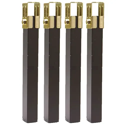 Amig piedino quadrato nero 270 mm per rete a doghe 30 kg